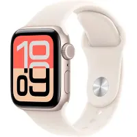 Apple Watch SE 3 Aluminium Cellular 40mm Polar Star (Sportsbånd Polar Star) S/M