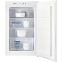 Electrolux LUB3AE88S - Fryser - stående - innebygd - fordypning - bredde: 56 cm - dybde: 55 cm - høyde: 87.4 cm - 98 liter - Klasse E - hvit