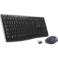 Logitech MK270 Wireless Combo - Tastatur- og mussett - trådløs - 2.4 GHz - Spansk