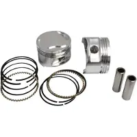 JE Pistons Harley Davidson Twin Cam 0.020´´ Round Je-161934 Stempelsett