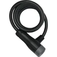 ABUS Spirallås - Star 4508K - 150 cm - Svart - - OneSize - Sikkerhetsutstyr