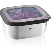GEFU Provido, Skål, Firkantet, 900 L, Rustfritt stål, Rustfritt stål, 300 °C
