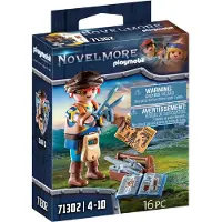 Playmobil Novelmore - Dario med Verktøy - 71302 - 16 Deler - - OneSize - Lekefigur