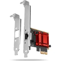 Axagon - Nettverksadapter - PCIe 2.1 lav profil - 10/100/1000/2500Base-T