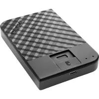 Verbatim Fingerprint Secure - Ekstern Harddisk - 2TB - Svart