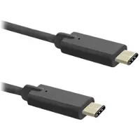 Qoltec - USB-kabel - USB-C (hann) til USB-C (hann) - USB 3.1 - 1 m