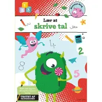 CSBOOKS Arbeidsbok - Lær å skrive Tall - - OneSize - Aktivitetsbok