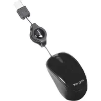 Targus Compact Blue Trace Travel Mouse Black - Mus - Optisk - Grå