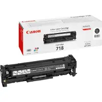 Canon Lasertoner 718BK - sort - Yield of 3,400 pages with a single cartridge - For LBP7200Cdn/MFC83X0Cn