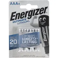 Energizer Battery Ultimate Lithium AAA (4-pack)