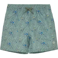 Minymo Badeshorts - AOP - Lily Pad - - 8 år (128) - Badetøy