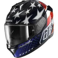 Shark Skwal I3 Us Flag Fullface-hjelm