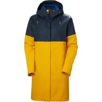 Helly Hansen Moss Block PU, Regnfrakk, Dame, Essential Yellow