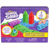 Kinetic Sand Stamp N' Roll Multipack