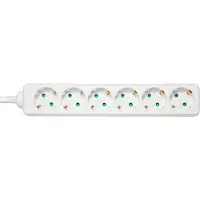 Deltaco GT-0602 - power strip - 3680 Watt