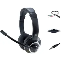 Conceptronic Headset Klinke Kabel.Mikro.Fernb. Ste