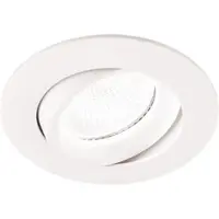 Orion Innfelt spot Choice, aluminium, svingbar, hvit