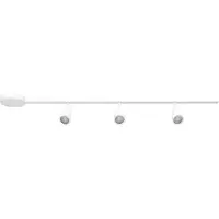 Eglo EASYT skinne-set m/3 GU10 spots + tilkobling, hvit