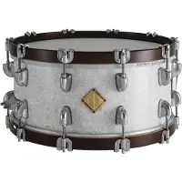 Dixon Drums 14 x 6.5 Classic Series Sub Zero Maple w/Maple Hoops