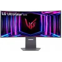LG UltraGear 34GS95QE-B - OLED-skjerm - gaming - kurvet - 34 (33.9 synlig) - 3440 x 1440 UWQHD @ 240 Hz - 275 cd/m² - 1500000:1 - DisplayHDR 400 True Black - 0.03 ms - 2xHDMI, DisplayPort