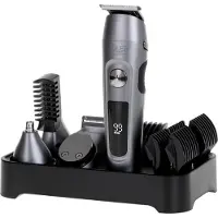 Adler AD 2944 multigroomer 6-i-1 USB-C-ladebase med display