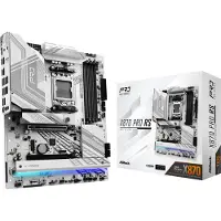 Asrock X870 Pro RS - Hovedkort - ATX - Socket AM5 - AMD X870 Chipset - USB4, USB 3.2 Gen 1, USB-C 3.2 Gen 2x2 - 2.5 Gigabit LAN - innbygd grafikk (CPU kreves) - HD-lyd (8-kanalers)