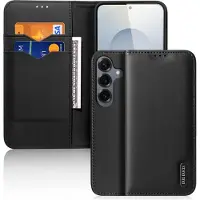 DUX Samsung Galaxy S26+ Hivo Lommebok-deksel I Lær - Svart