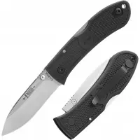 Ka-Bar Dozier Folding Hunter foldekniv, svart