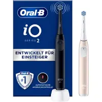 Oral-B iO Series 2 Duo Pack - Night Black + Calm Pink