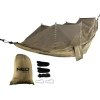 Neo Tools Hengekøye med myggnetting 330 x 140 cm