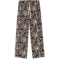 HUGO for woman. 50556937 Animalprint Printed Pyjama Trousers (XL), Homewear, Animal Print, Modal