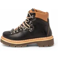 Art unisex. 109035010603_001 Leather Ankle Boots 0903 Arizona black (40), Flat, Laces, Casual