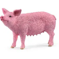Schleich Farm World - Gris - H: 6 cm 13933 - - OneSize - Lekedyr