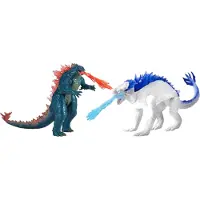 Playmates Godzilla X Kong Det Nye Imperiet Vs Shimo Diorama 15 Cm 2 Enheter