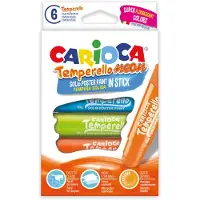 Carioca 42675, Multi, Solid/Fast, Pappeske, 6 stykker