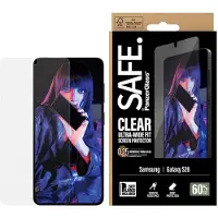 PanzerGlass SAFE. by - Skjermbeskyttelse for mobiltelefon - ultravid passform m. EasyAligner - glass - blank - for Samsung Galaxy S26