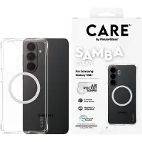 PanzerGlass Samba Case Transparent w. White Qi Samsung Galaxy S26+