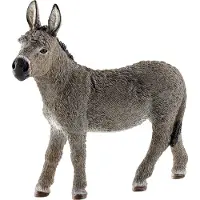 Schleich Dyr - Esel - H: 9 cm 13772 - - OneSize - Lekedyr