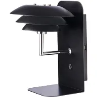 Dyberg Larsen DL20 USB Shelf vegglampe, svart