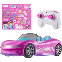 Mattel HOT WHEELS JBH05 radiostyrt bil, Barbie cabriolet