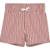 Huttelihut Badeshorts - Mahogni - - 6 år (116) - Badetøy