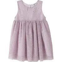Name it Kjole - Tyll - NmfVabos - Lavender Tåke/BLOMSTER - - 3 år (98) - Kjole