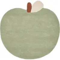 Ferm Living Teppe - Apple Tuftet rug - Te Green - - OneSize - Teppe