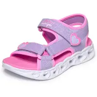 SKECHERS Sandaler m. Lys - Jenter Heart - Lavender/Rosa - - 32 - Sandals
