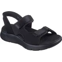 SKECHERS Go Walk Flex Sandal - Easy Entry, Fritidssko, Herre, Black