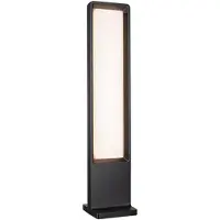 Paulmann LED-gatelampe Reana, antrasitt, 83 cm metall IP44