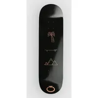 Blue Tomato All You Need Is Bronze 8.5" Skateboard Deck svart