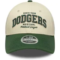 New Era Caps - 9Forty - Dodgers - Lett Beige/Grønn - - 6-12 år (116-152) - Caps