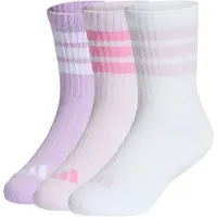 Adidas Sokker - 3-pack - KD C Crw - Powplu/White/Ic - - 34/36 - Sokker