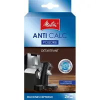 Melitta Avkalkingspulver 2x40g (Merk 8 stk DFP)